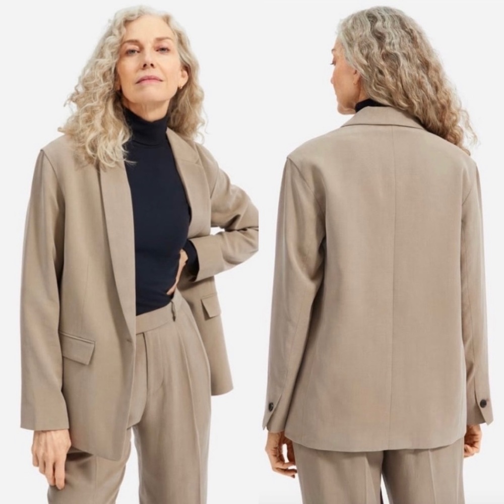 EVERLANE The Easy Blazer in Clay